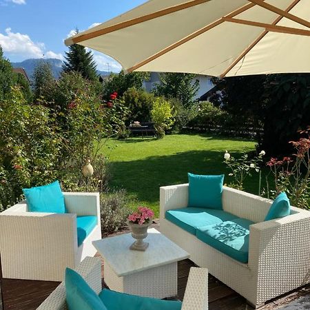 Charmantes Garten-Apartment: Erholung Im Chiemgau Unterwössen Eksteriør bilde